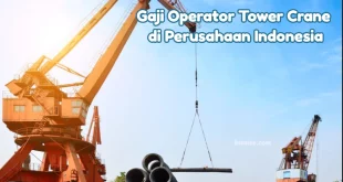 gaji operator tower crane