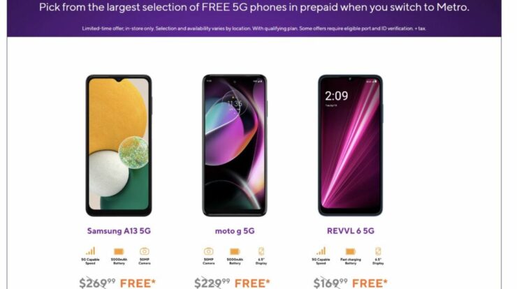 Metro mobile phone deals