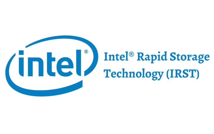 Intel intel rapid storage technology