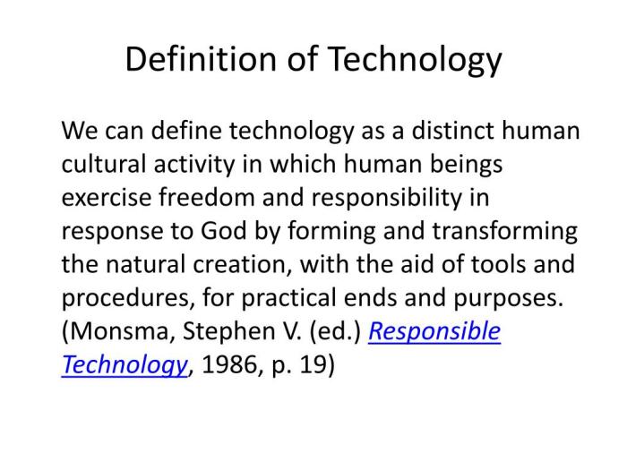 Technology meaning